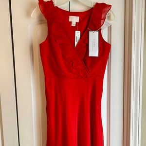 J Crew crepe silk dress size 0